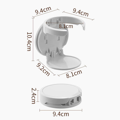 Wall Mounted Cup Holder Drink Holder Versatile Multifunctional Coffee Mup Rack Water Bottle Rack for Dorm Bedroom Family Home